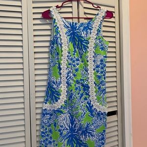 Lilly Pulitzer shift dress, size 2